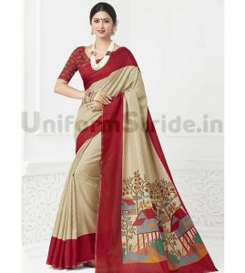 Plain Uniform Saris Printed Restaurant Clubs Office SHS08