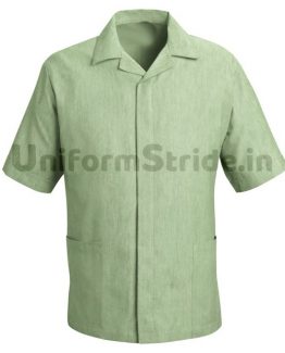 Men House Keeping Green Shirt Service Top HO1016