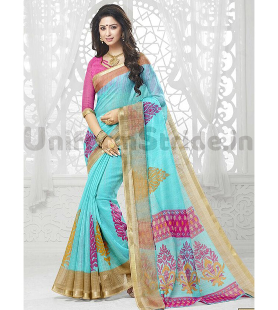 School Uniform Saris Printed Wholesale Price SHS123